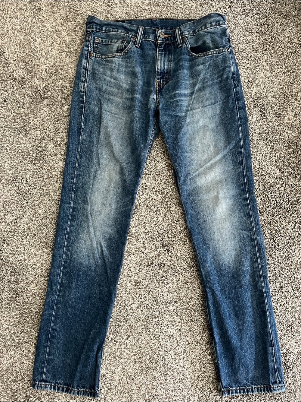 Men’s Levi’s 511 Medium Wash Straight Leg Jeans